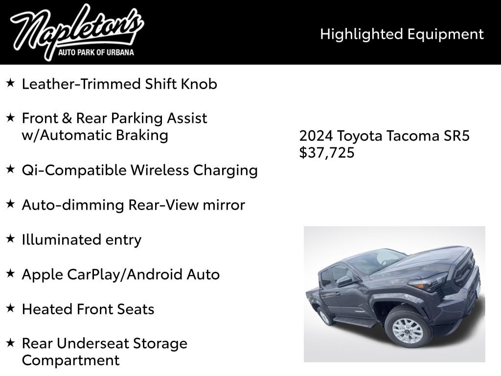 Used 2024 Toyota Tacoma SR5 Truck Double Cab