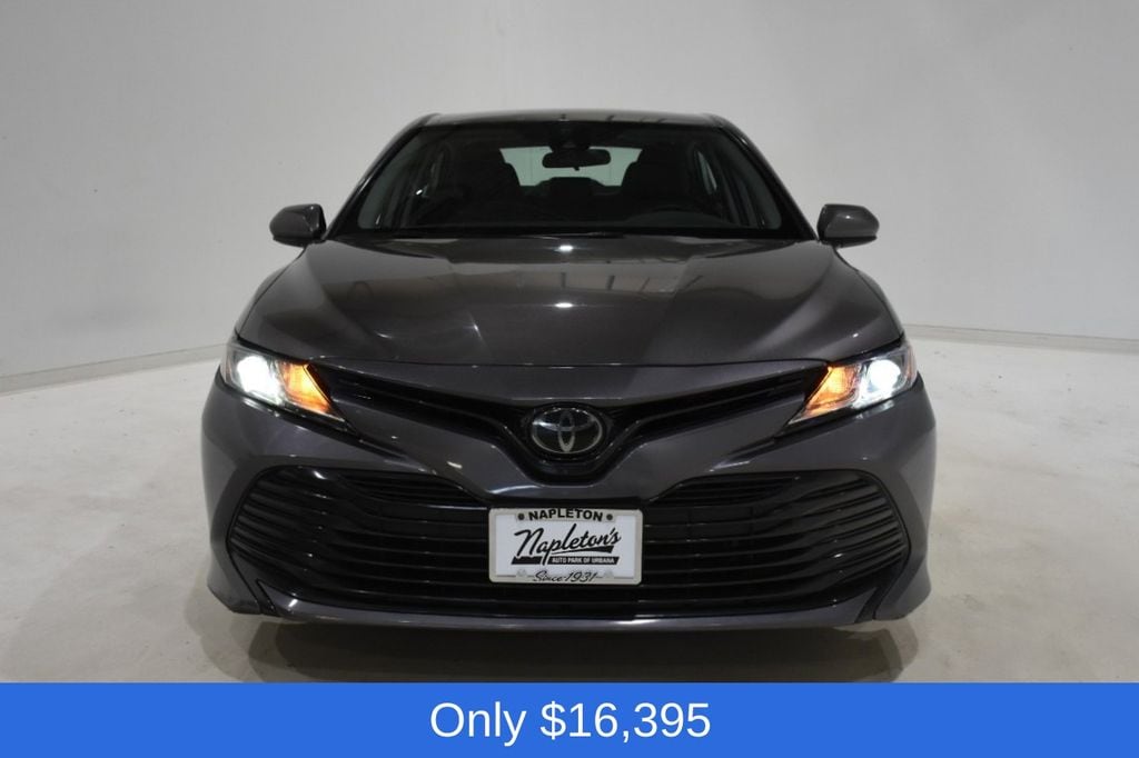 Used 2020 Toyota Camry LE with VIN 4T1C11AK3LU379567 for sale in Urbana, IL