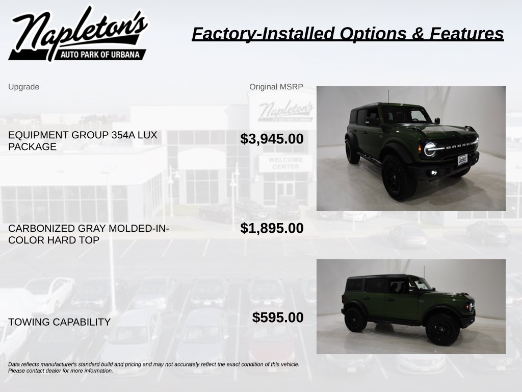 Used 2023 Ford Bronco Wildtrak SUV