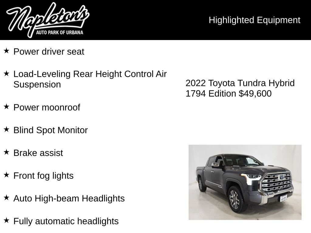 2022 Toyota Tundra 1794 Edition - Photo 17