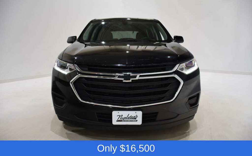 Used 2020 Chevrolet Traverse LS with VIN 1GNERFKWXLJ152602 for sale in Urbana, IL