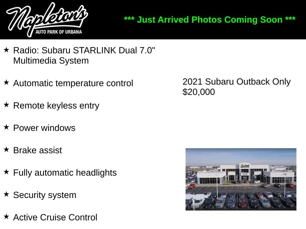Used 2021 Subaru Outback 2.5i SUV