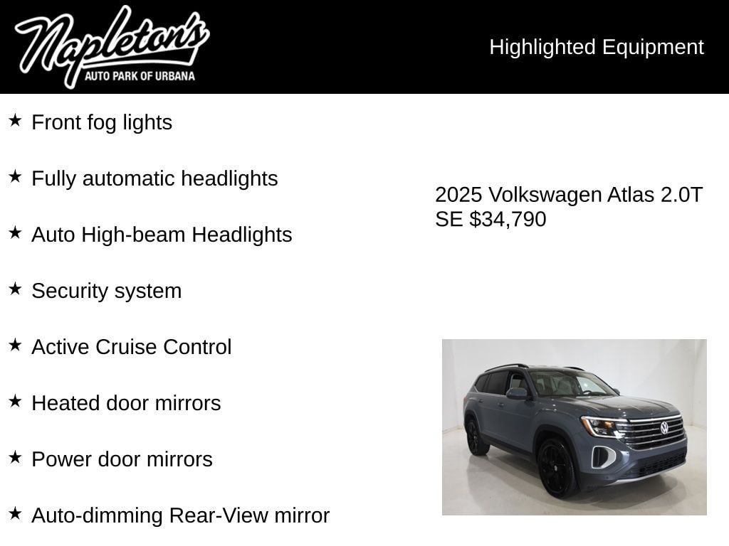 2025 Volkswagen Atlas SE w/Tech - Photo 16