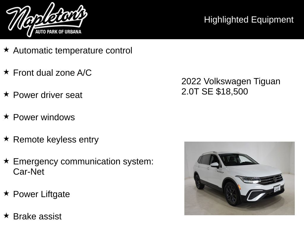 2022 Volkswagen Tiguan SE - Photo 15