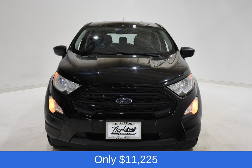 Used 2020 Ford Ecosport S with VIN MAJ3S2FEXLC377238 for sale in Urbana, IL