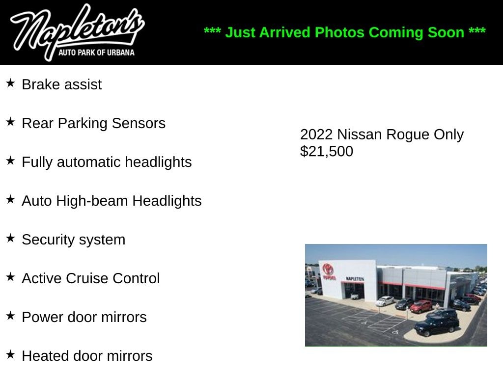 Used 2022 Nissan Rogue SV SUV