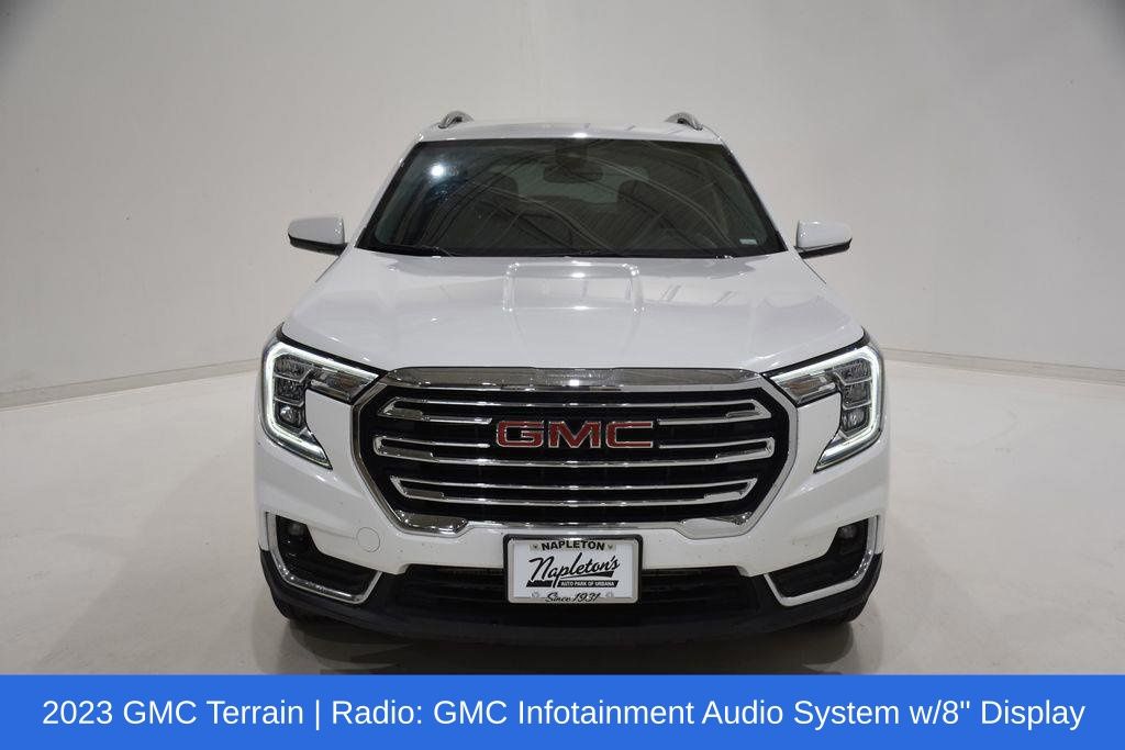 Used 2023 GMC Terrain SLT with VIN 3GKALVEGXPL221136 for sale in Urbana, IL