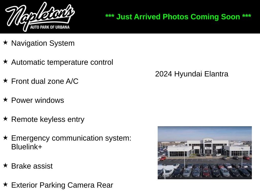 Used 2024 Hyundai Elantra SEL Sedan