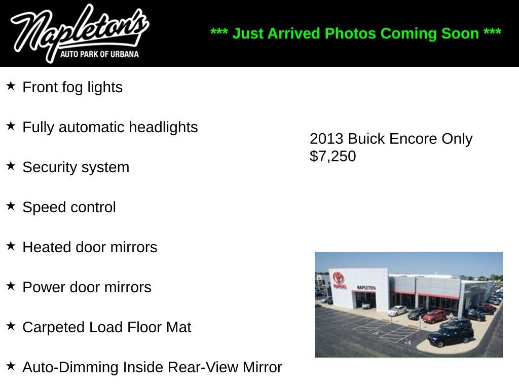 Used 2013 Buick Encore Premium SUV