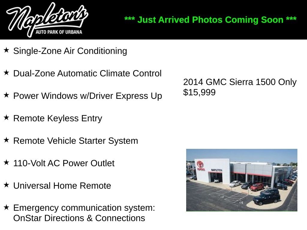 Used 2014 GMC Sierra 1500 SLE Truck Crew Cab