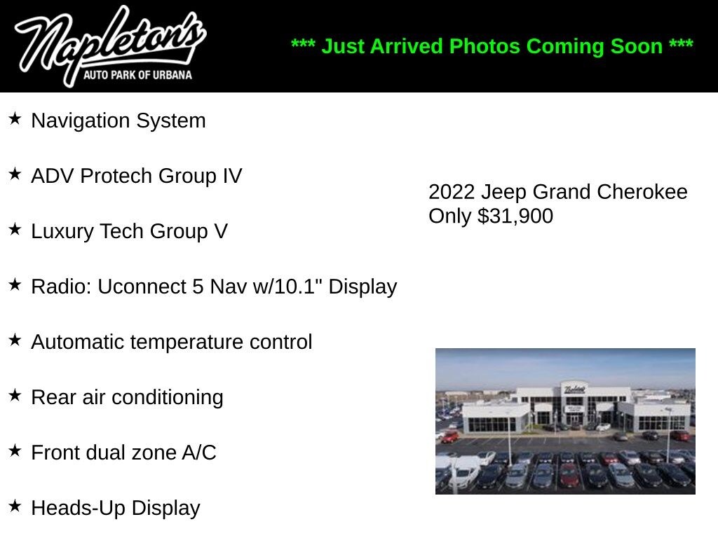 Used 2022 Jeep Grand Cherokee Summit SUV