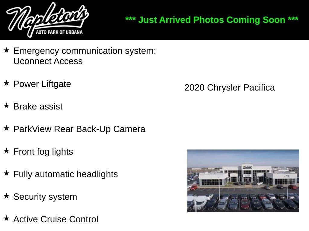 Used 2020 Chrysler Pacifica Touring L Van Passenger Van