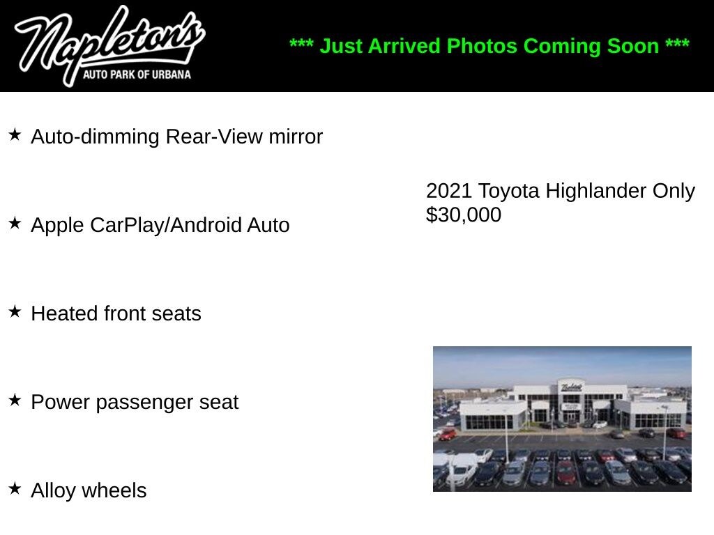 Used 2021 Toyota Highlander XLE SUV