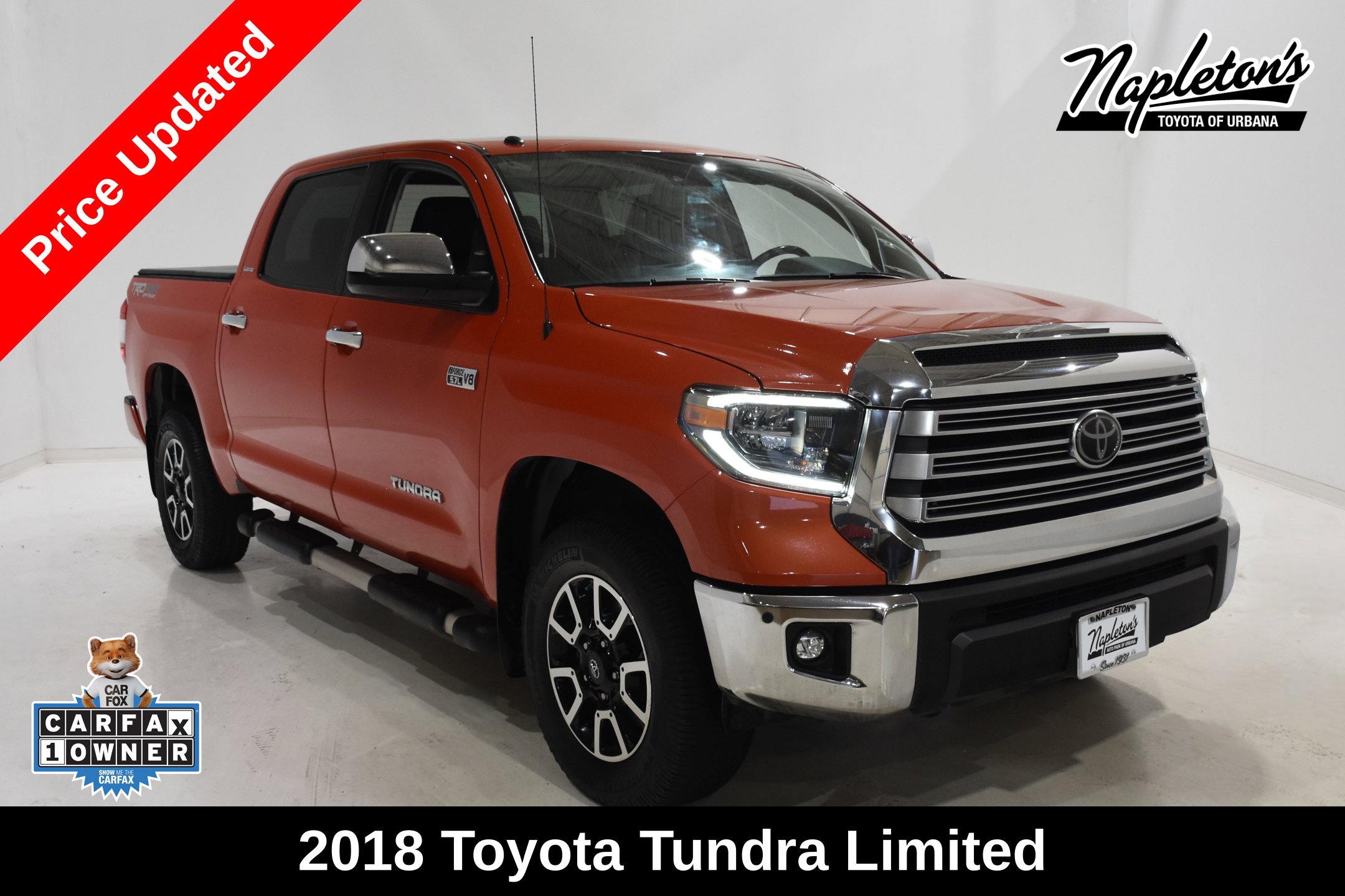 Used 2018 Toyota Tundra Limited Truck CrewMax