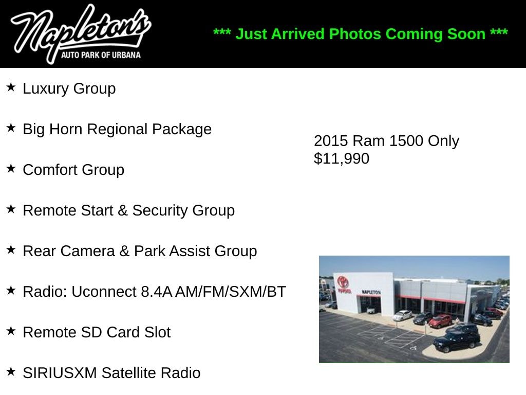 2015 RAM 1500 Big Horn/Lone Star 4x4 Crew Cab's photo