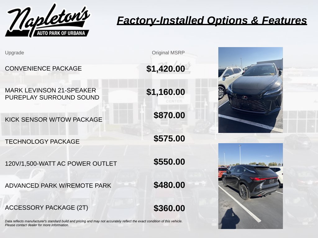 Used 2026 Lexus RX 350h Luxury SUV