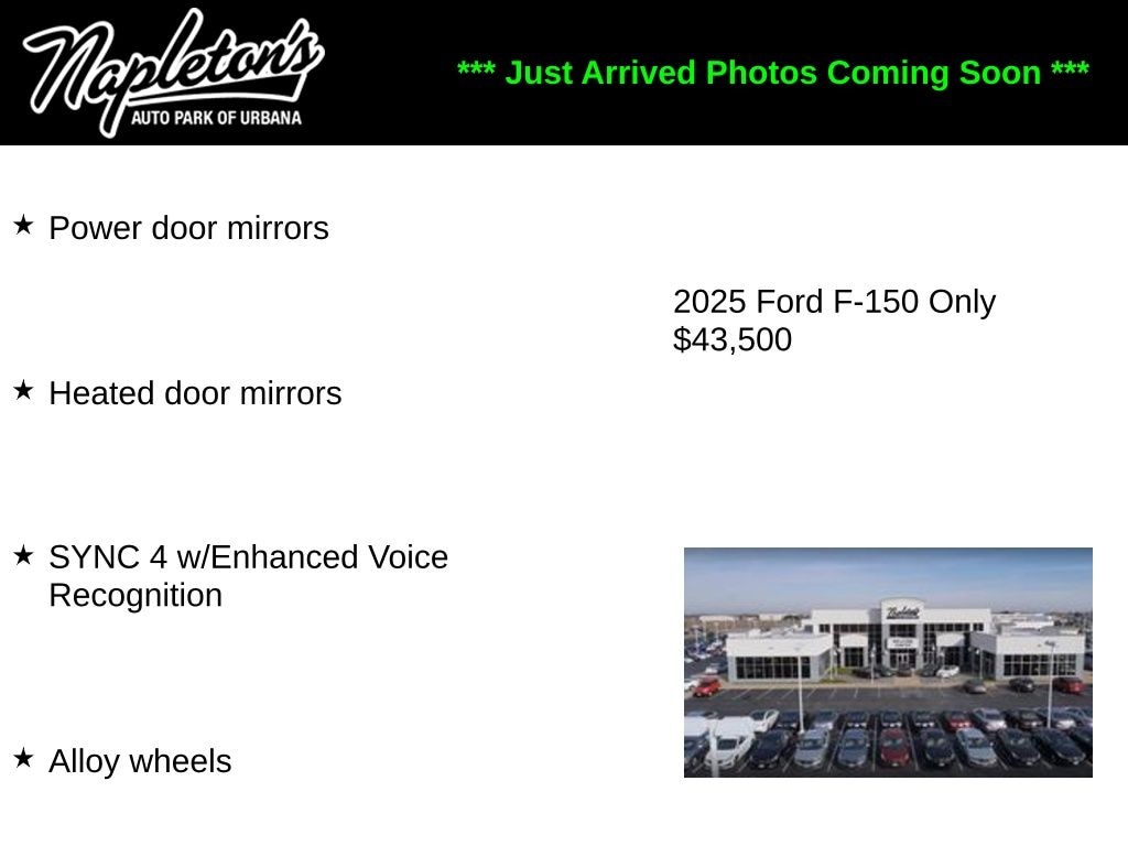 Used 2025 Ford F-150 XLT Truck SuperCrew Cab