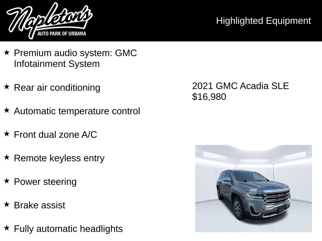 2021 GMC Acadia SLE - Photo 3