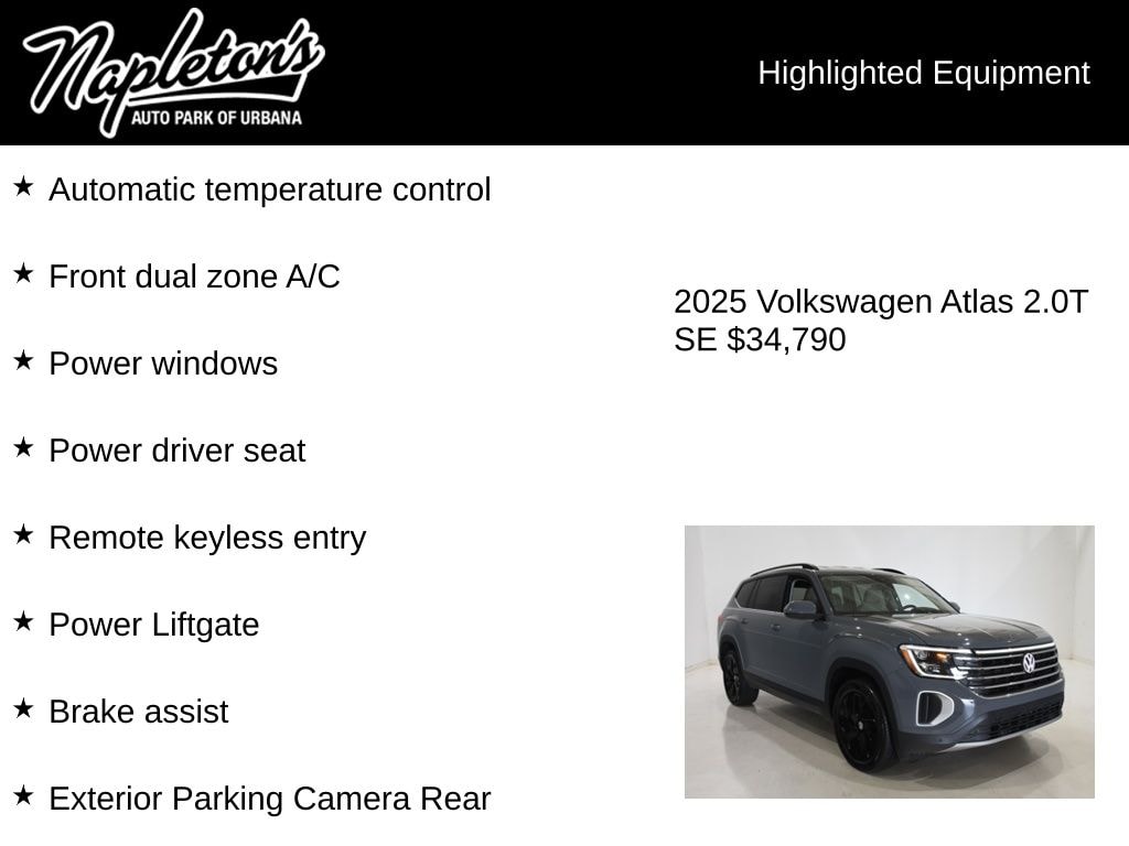 2025 Volkswagen Atlas SE w/Tech - Photo 15