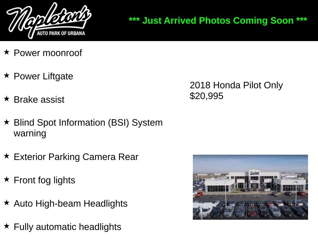 Used 2018 Honda Pilot Elite SUV