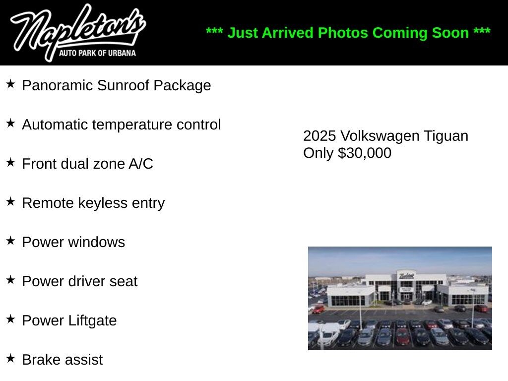 Used 2025 Volkswagen Tiguan 2.0T SE SUV