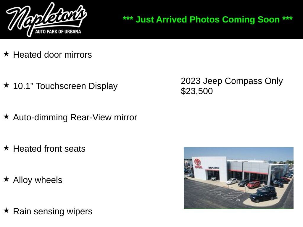 Used 2023 Jeep Compass Limited SUV