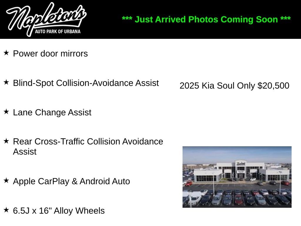 Used 2025 Kia Soul LX Hatchback