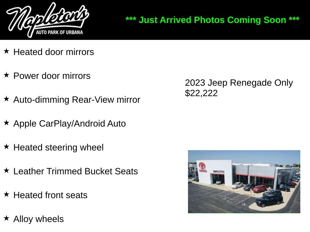 Used 2023 Jeep Renegade Limited SUV
