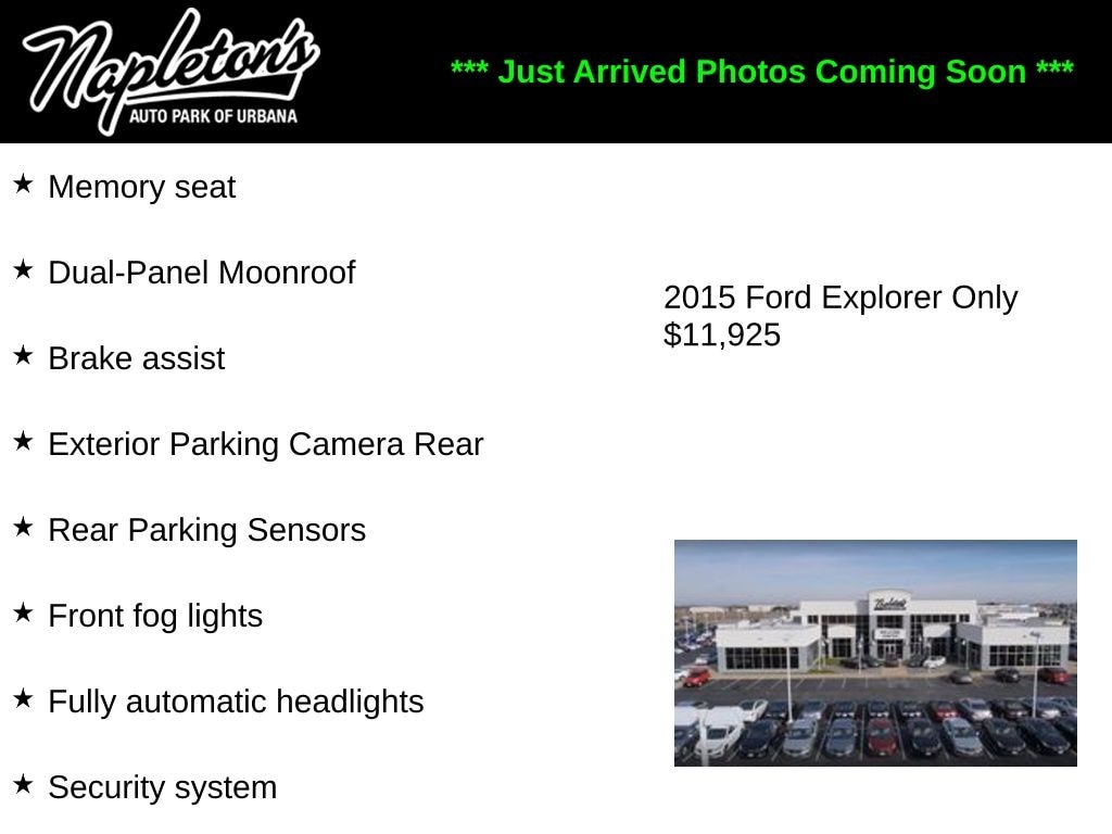 Used 2015 Ford Explorer Limited SUV