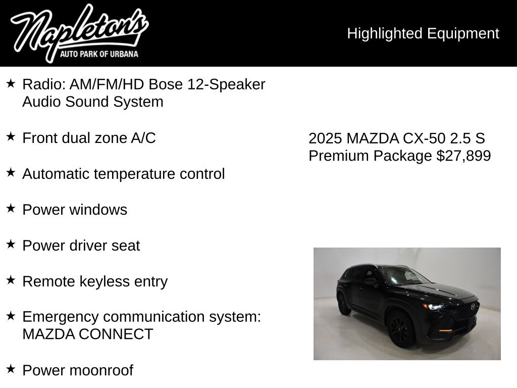 2025 Mazda CX-50 Premium - Photo 15