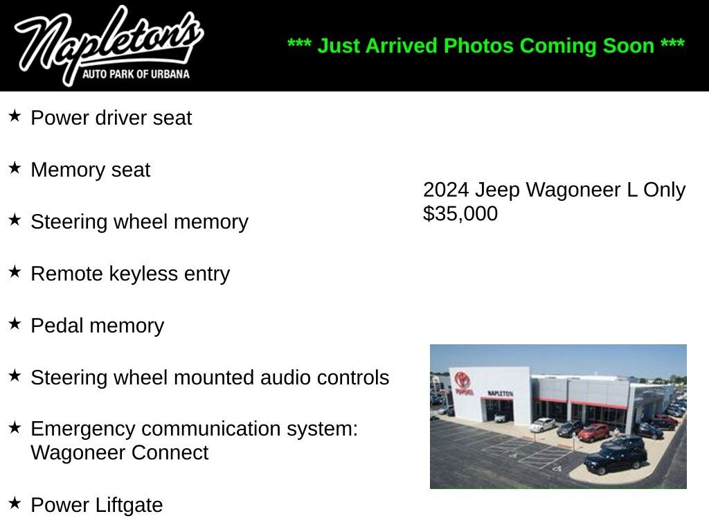 Used 2024 Jeep Wagoneer L Series II SUV