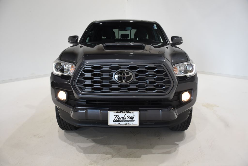 Certified 2021 Toyota Tacoma TRD Sport with VIN 3TMCZ5AN6MM423954 for sale in Urbana, IL