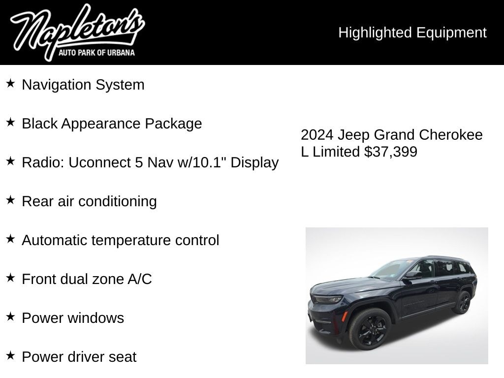 Used 2024 Jeep Grand Cherokee L Limited SUV