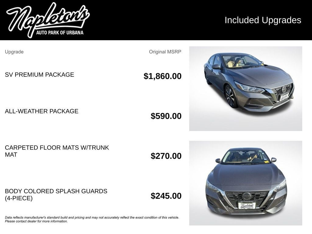 Used 2023 Nissan Sentra SV Sedan