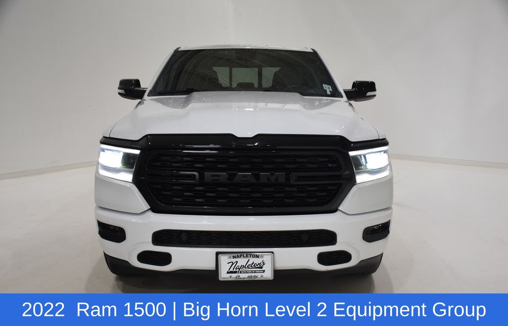 Used 2022 RAM Ram 1500 Pickup Big Horn/Lone Star with VIN 1C6SRFFT9NN168935 for sale in Urbana, IL