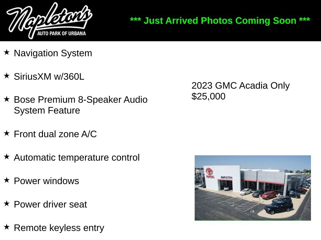 Used 2023 GMC Acadia SLT SUV