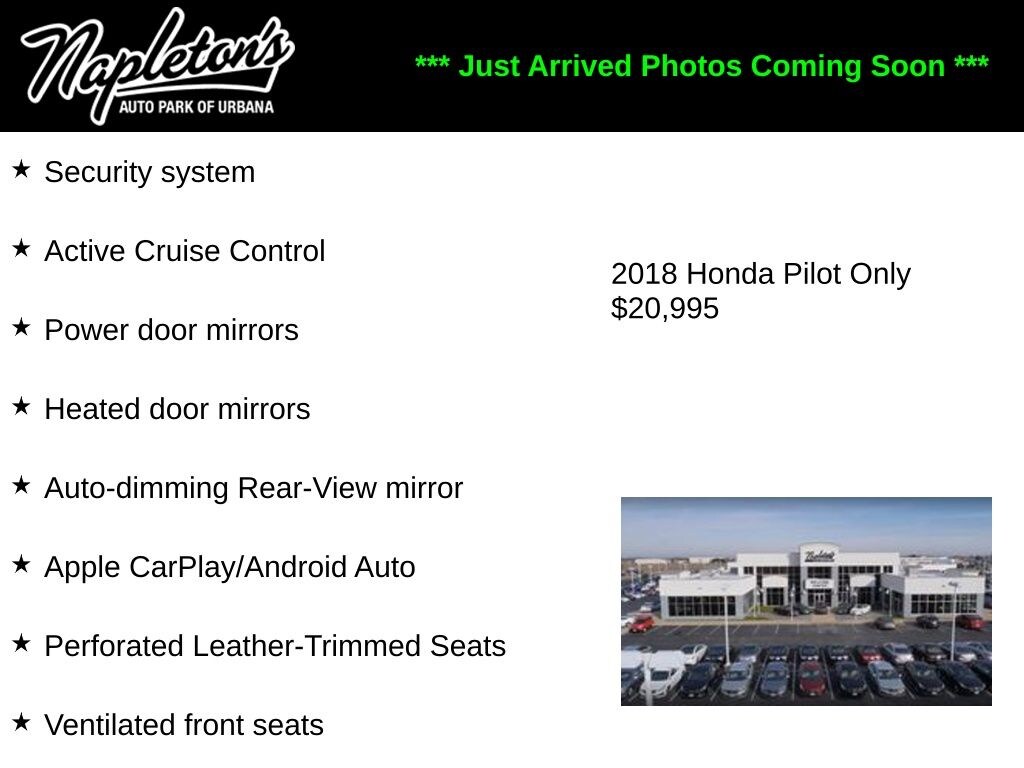 Used 2018 Honda Pilot Elite SUV