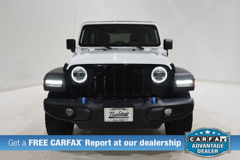 Used 2023 Jeep Wrangler 4xe Willys 4XE with VIN 1C4JJXN6XPW610566 for sale in Urbana, IL