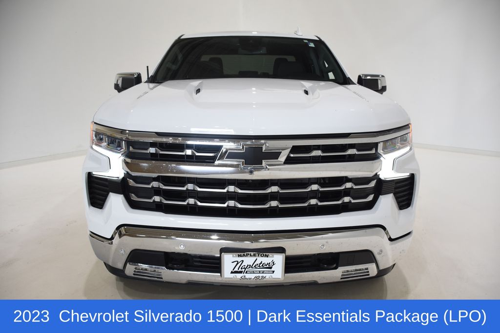Used 2023 Chevrolet Silverado 1500 LTZ with VIN 1GCUDGEL4PZ233323 for sale in Urbana, IL
