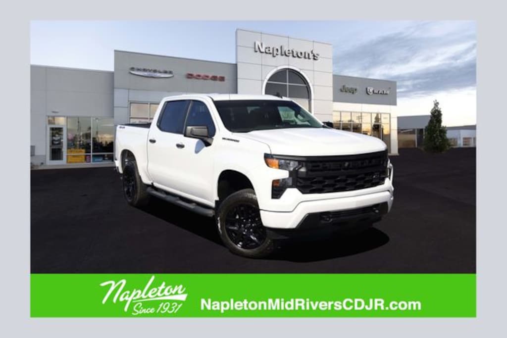 Used 2023 Chevrolet Silverado 1500 Custom Truck Crew Cab