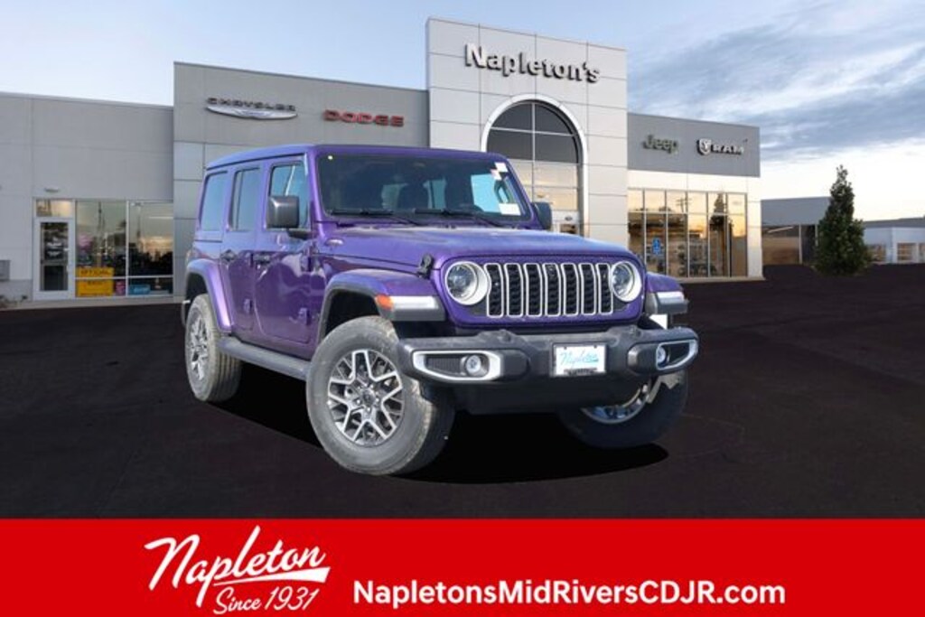 New 2026 Jeep Wrangler 4-DOOR SAHARA Sport Utility