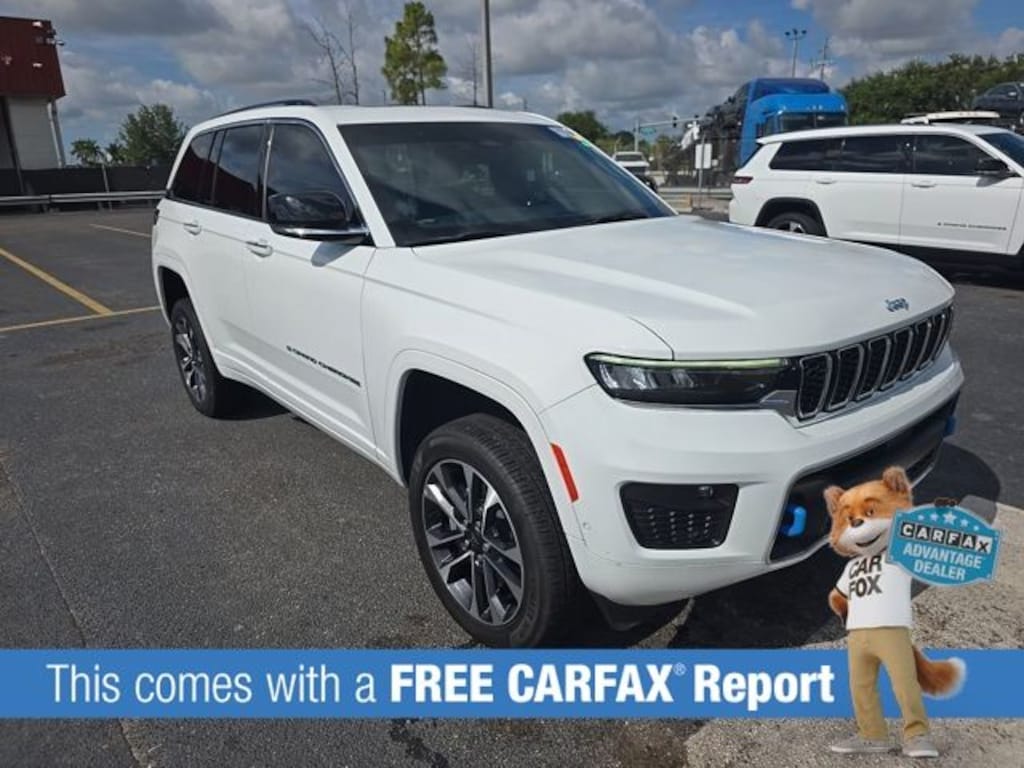 Certified 2022 Jeep Grand Cherokee 4xe Overland SUV