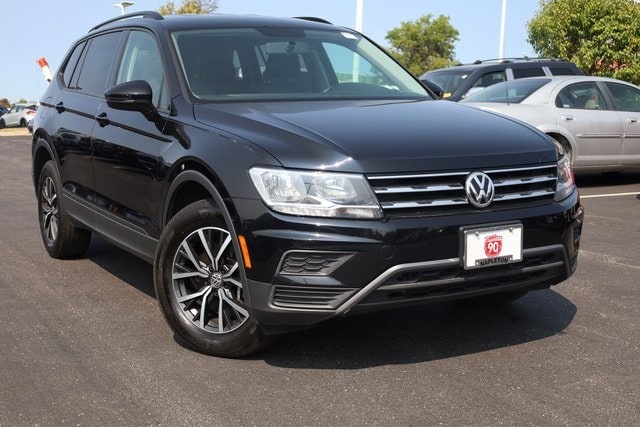 Used 2021 Volkswagen Tiguan S with VIN 3VV1B7AX7MM079285 for sale in Saint Peters, MO