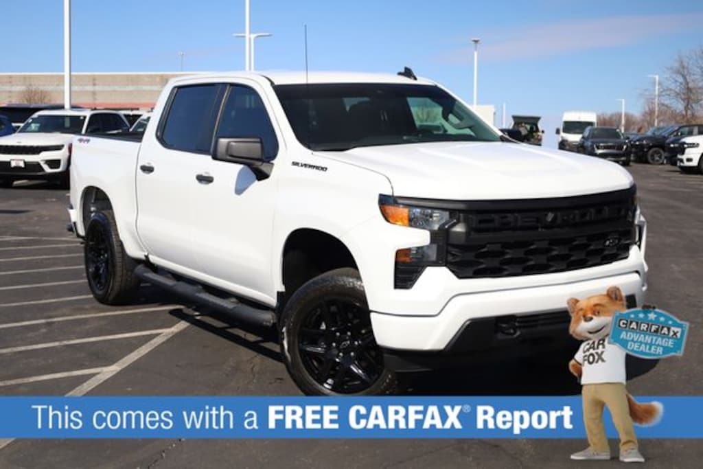 Used 2023 Chevrolet Silverado 1500 Custom Truck Crew Cab