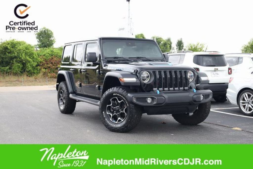 Certified 2022 Jeep Wrangler Unlimited 4xe Rubicon SUV