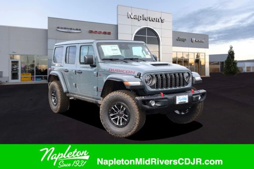 New 2026 Jeep Wrangler 4-DOOR RUBICON X Sport Utility