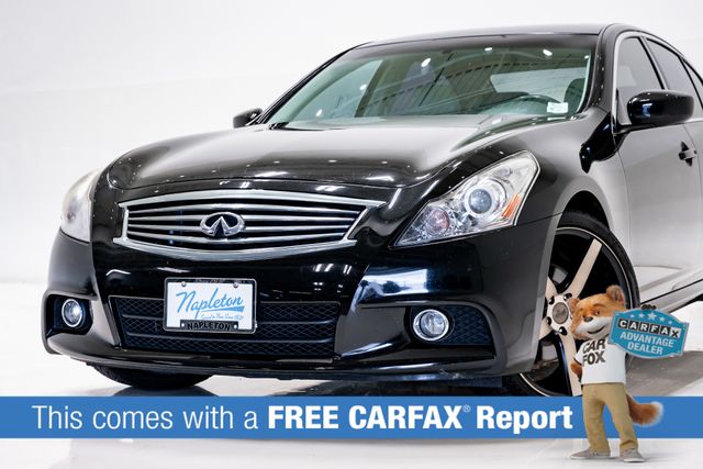 Used 2013 INFINITI G Sedan 37x with VIN JN1CV6AR8DM352856 for sale in St. Peters, MO