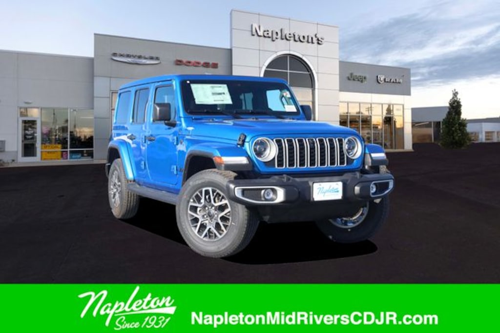 New 2026 Jeep Wrangler 4-DOOR SAHARA Sport Utility