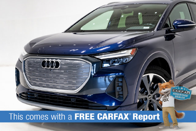 Used 2022 Audi Q4 e-tron Premium with VIN WA1G2BFZ4NP042612 for sale in St. Peters, MO