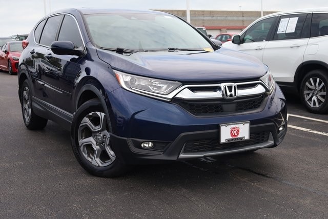 Used 2019 Honda CR-V EX-L with VIN 7FARW1H88KE029177 for sale in Saint Peters, MO